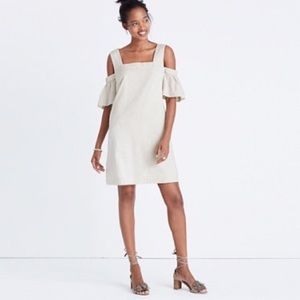 Madewell off shoulder dress